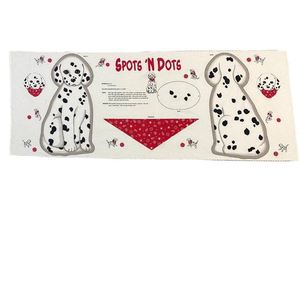 Spots 'N Dots Fabric Panel by Fabric Traditions 1992